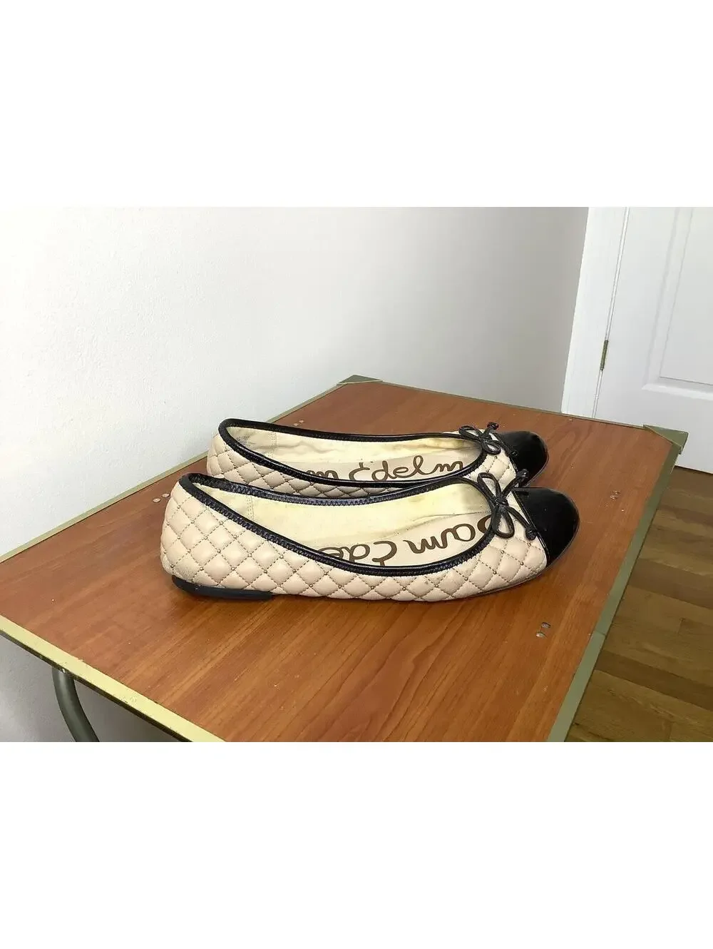 < Sam Edelman Blake Quilted Ballet Flats Size 9.5 > - Picture 7 of 7